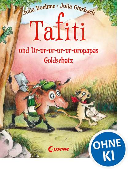 Tafiti und Ur-ur-ur-ur-ur-uropapas Goldschatz (Band 4) - Komm mit nach Afrika und lerne die Welt des beliebten Erdmännchens kennen - Erstlesebuch zum Vorlesen und ersten Selberlesen ab 6 Jahren - cover