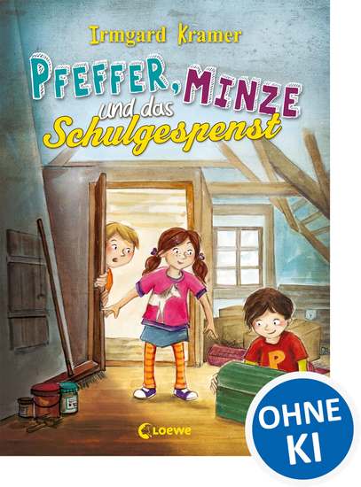 Pfeffer Minze und das Schulgespenst - Band 2 der Kinderbuchreihe für Kinder ab 5 Jahre - cover