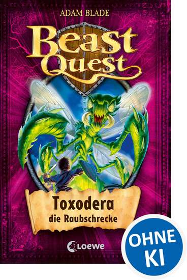 Beast Quest (Band 30) - Toxodera die Raubschrecke - cover