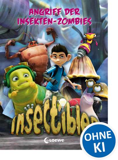 Insectibles (Band 4) - Angriff der Insekten-Zombies - Kinderbuchreihe zur KiKa-Serie für Jungen und Mädchen ab 7 Jahre - cover