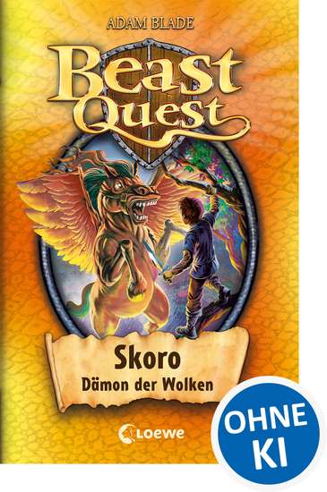 Beast Quest (Band 14) - Skoro Dämon der Wolken - Kinderbuch ab 8 Jahre voller fantastischer Abenteuer - cover