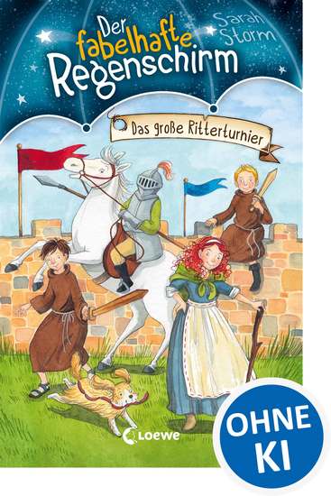 Der fabelhafte Regenschirm (Band 5) - Das große Ritterturnier - Magische Kinderbuchreihe für Jungen und Mädchen ab 8 Jahre - cover