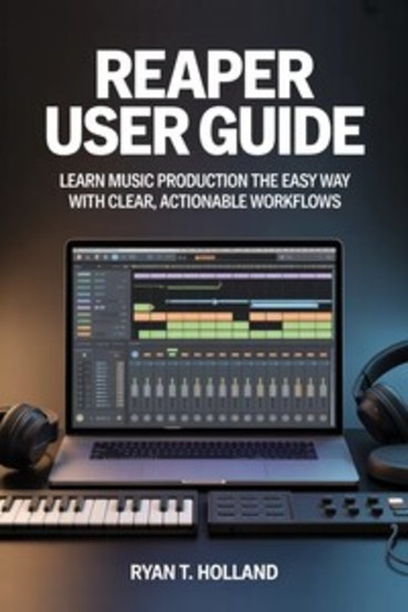 Reaper User Guide - Learn Music Production the Easy Way with Clear Actionable Workflows - cover