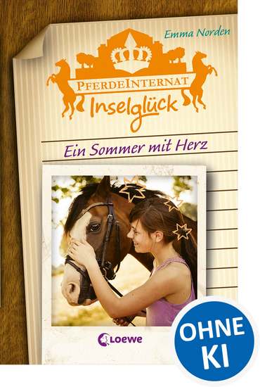 Pferdeinternat Inselglück - Ein Sommer mit Herz - Spannende Pferdeabenteuer für Kinder ab 10 Jahre - cover