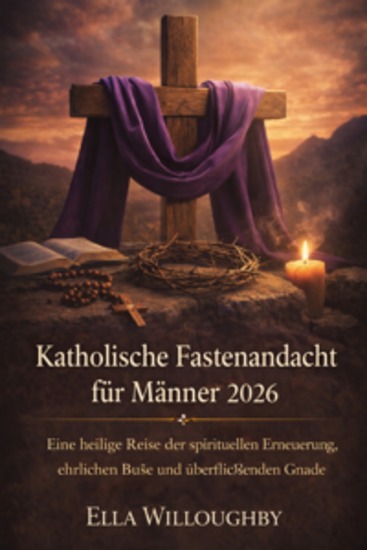 Katholische Fastenandacht für Männer 2026 - EINE HEILIGE REISE DER GEISTLICHEN ERNEUERUNG DER AUFRICHTIGEN BUßE UND DER ÜBERFLÜSSENDEN GNADE - cover