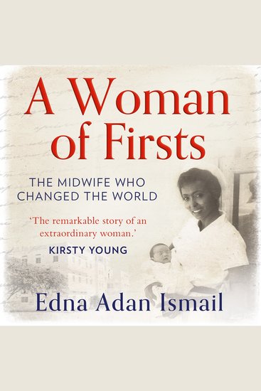 A Woman of Firsts - cover