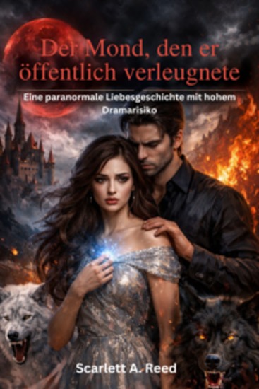 Der Mond den er öffentlich verleugnete - Eine paranormale Liebesgeschichte mit hohem Dramarisiko - cover