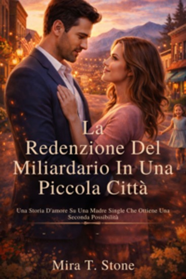 La redenzione del miliardario in una piccola città - Una storia d'amore su una madre single che ottiene una seconda possibilità - cover