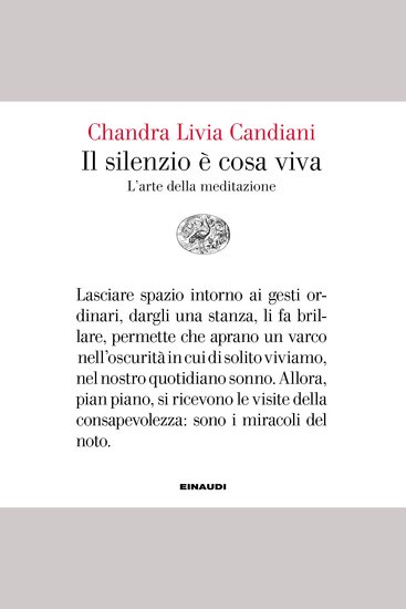 Il silenzio è cosa viva - L'arte della meditazione - cover