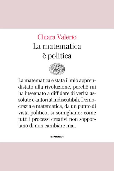 La matematica è politica - cover