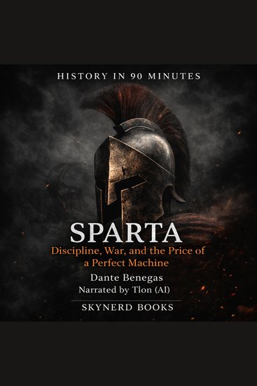 History in 90 Minutes — Sparta - Discipline War and the Price of a Perfect Machine - cover