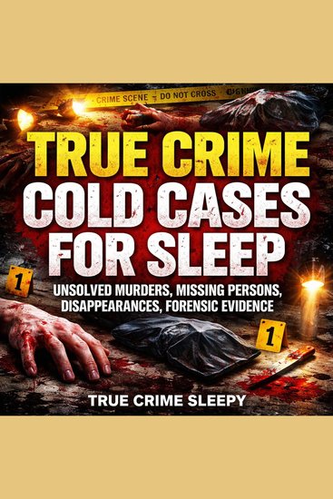 True Crime Cold Cases For Sleep: Unsolved Murders Missing Persons Disappearances Forensic Evidence - cover