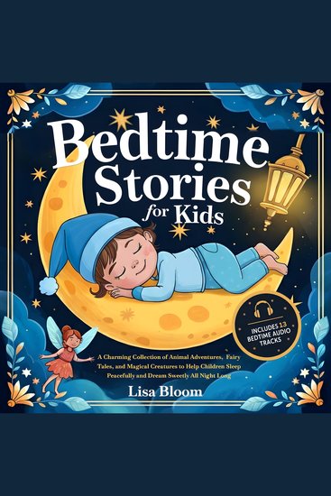 Bedtime Stories for Kids - A Charming Collection of Animal Adventures Fairy Tales and Magical Creatures to Help Children Sleep Peacefully and Dream Sweetly All Night Long - cover