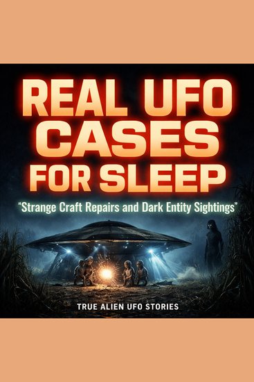 Real UFO Cases For Sleep: "Strange Craft Repairs and Dark Entity Sightings" - cover