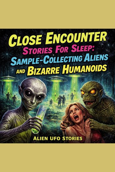 Close Encounter Stories For Sleep: Sample-Collecting Aliens and Bizarre Humanoids - cover