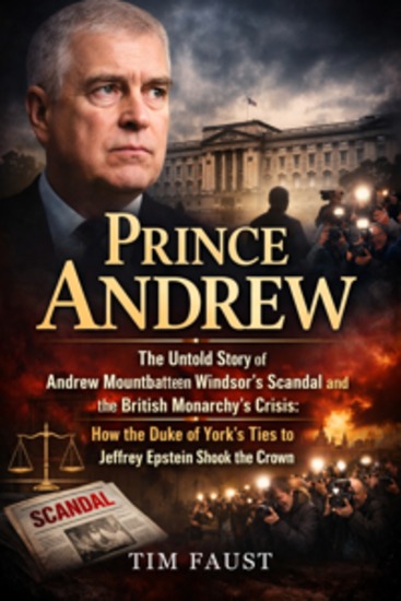 Prince Andrew - The Untold Story of Andrew Mountbatten Windsor’s Scandal and the British Monarchy’s Crisis: How the Duke of York’s Ties to Jeffrey Epstein Shook the Crown - cover