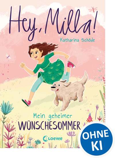 Hey Milla! (Band 1) - Mein geheimer Wünschesommer - Kinderbuch für Mädchen und Jungen ab 8 Jahre - cover