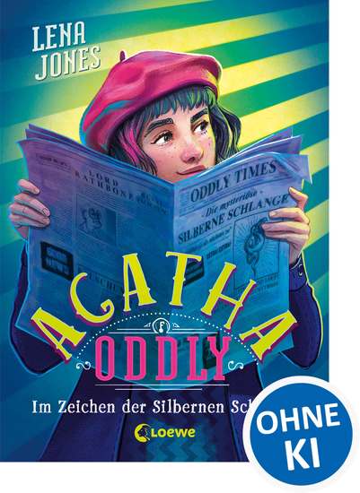 Agatha Oddly (Band 3) - Im Zeichen der Silbernen Schlange - Spannender Detektiv-Roman für Mädchen und Jungen ab 11 Jahren - cover