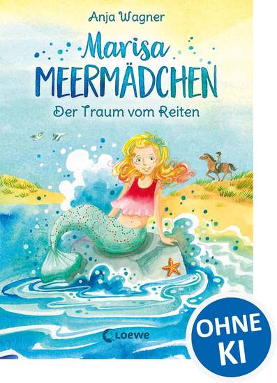 Marisa Meermädchen (Band 2) - Das große Ponyglück - Kinderbuch zum Vorlesen und ersten Selberlesen - Für Kinder ab 8 Jahre - cover