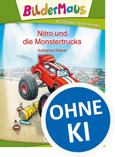 Bildermaus - Nitro und die Monstertrucks - Mit Bildern lesen lernen - Ideal für die Vorschule und Leseanfänger ab 5 Jahre - cover