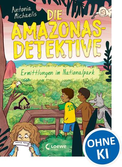 Die Amazonas-Detektive (Band 4) - Ermittlungen im Nationalpark - Kinderkrimi Detektivreihe in Brasilien für Mädchen und Jungen ab 9 Jahren - cover