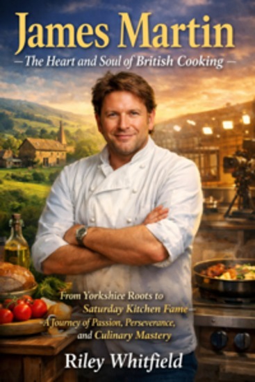 James Martin: The Heart and Soul of British Cooking - From Yorkshire Roots to Saturday Kitchen Fame—A Journey of Passion Perseverance and Culinary Mastery - cover