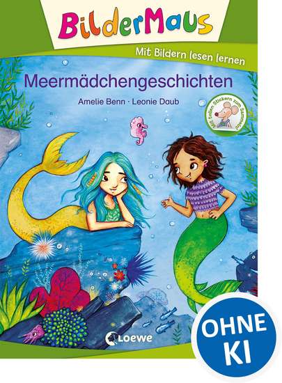 Bildermaus - Meermädchengeschichten - Mit Bildern lesen lernen - Ideal für die Vorschule und Leseanfänger ab 5 Jahre - cover