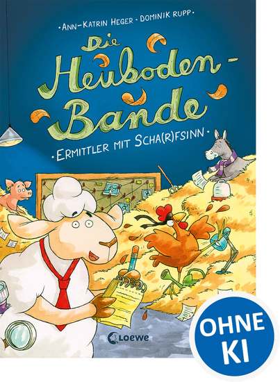 Die Heuboden-Bande (Band 1) - Ermittler mit Scha(r)fsinn - ab 6 Jahre - cover