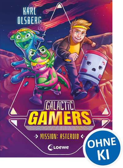 Galactic Gamers (Band 2) - Mission: Asteroid - Kinderbuch für Jungen und Mädchen ab 10 Jahre - cover