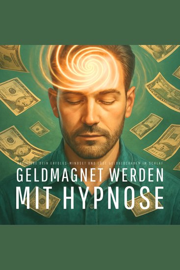 Geldmagnet werden mit Hypnose - Aktiviere dein Erfolgs-Mindset und löse Geldblockaden im Schlaf - cover