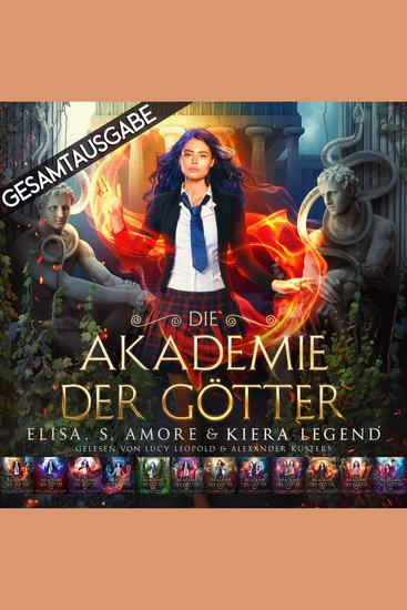 Die Akademie der Götter - Gesamtausgabe - 12 Hörbücher auf einmal! - cover