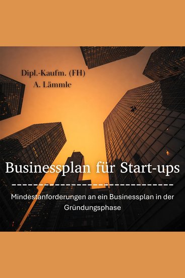 Businessplan für Start-ups - Mindestanforderungen an einen Businessplan in der Gründungsphase - cover