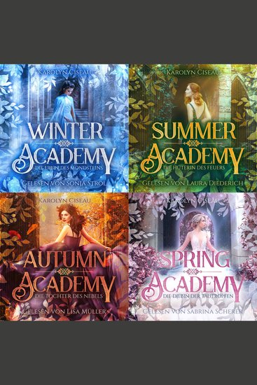 Seasons of Fate - Gesamtausgabe Winter Academy Spring Academy Summer Academy und Autumn Academy - cover