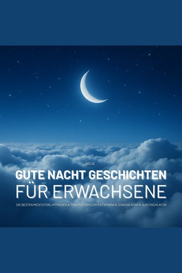 NEUE Gute Nacht Geschichten für Erwachsene - Die besten Meditation Hypnosen & Traumreisen zum Entspannen Einschlafen & Durchschlafen (2025) - cover