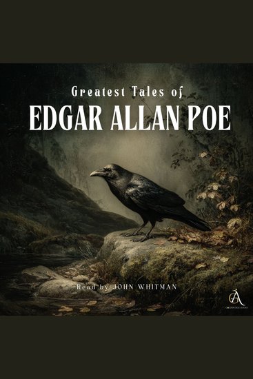Greatest Tales of Edgar Allan Poe - Audiobook - cover