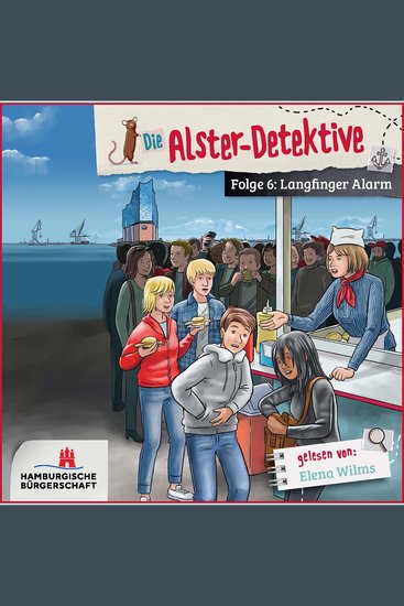 Alster-Detektive Folge 6 - Langfinger Alarm (Hörbuch ungekürzt) - Gelesen von Elena Wilms - cover