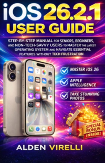 iOS 2621 User Guide - Step-by-Step Manual for Seniors Beginners and Non-Tech-Savvy Users to Master the Latest Operating System and Navigate Essential Features Without Tech Frustration - cover