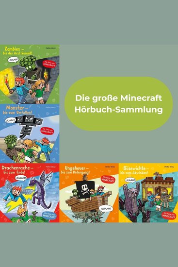 Minecraft : Die große Minecraft Hörbuch-Sammlung - cover