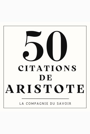 50 citations d'Aristote - cover