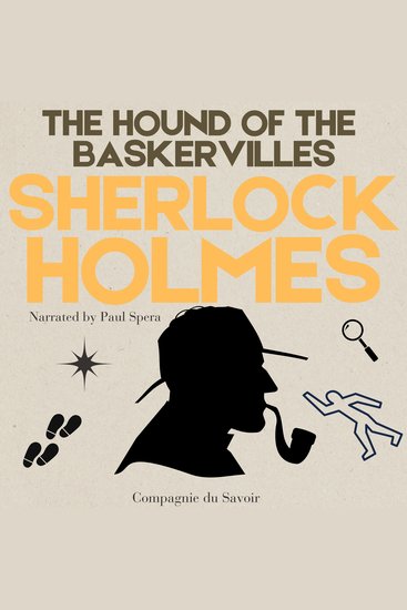 The Hound of the Baskervilles - The Adventures of Sherlock Holmes - cover