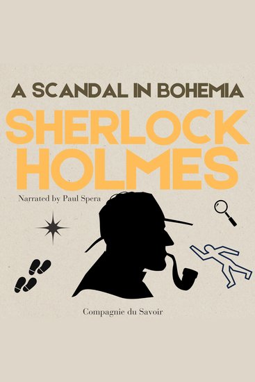 A Scandal in Bohemia - The Adventures of Sherlock Holmes - cover