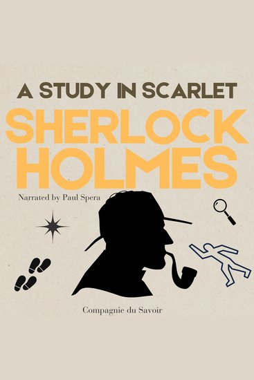 A Study In Scarlet - The Adventures of Sherlock Holmes - cover