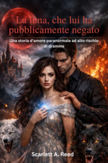 La luna che lui ha pubblicamente negato - Una storia d'amore paranormale ad alto rischio di dramma - cover