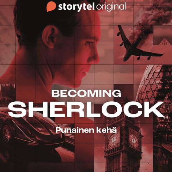 Punainen kehä (Becoming Sherlock 1) - cover