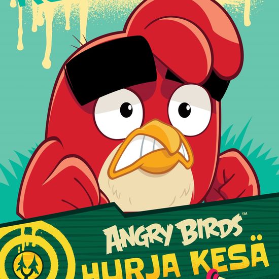 Angry Birds: Törmäyskurssilla - cover