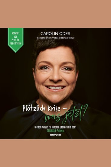 Plötzlich Krise - was jetzt? - Sieben Wege zu innerer Stärke mit dem GENAUSO-Prinzip - cover