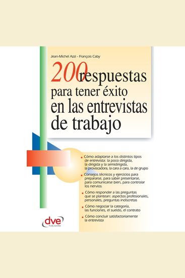 200 respuestas para tener éxito en las entrevistas de trabajo - cover