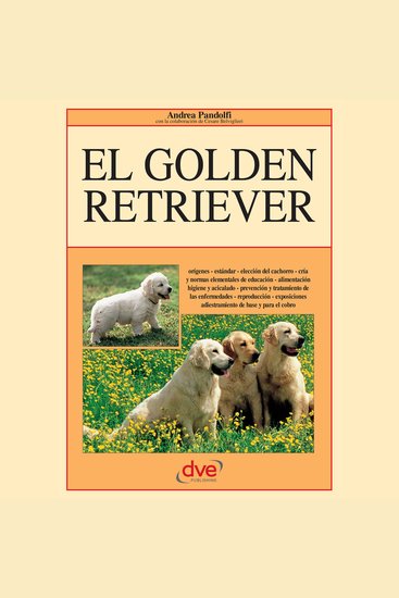 El golden retriever: Orígenes - estándar - elección del cachorro - cría y normas elementales de educación - alimentación higiene - cover
