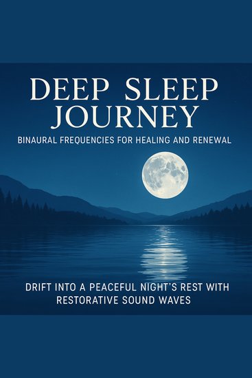 Deep Sleep Journey – Binaural Frequencies for Healing and Renewal - Drift into a Peaceful Night's Rest with Restorative Sound Waves - cover