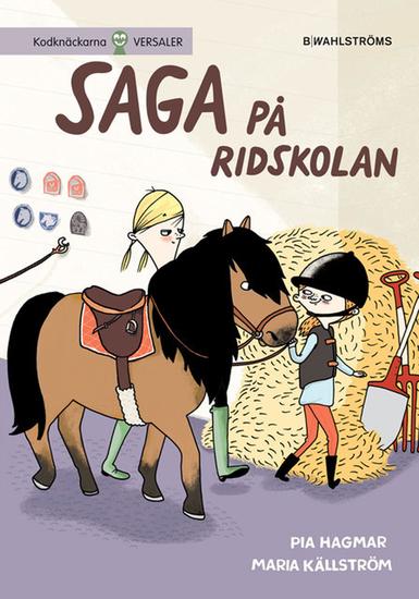 Saga på ridskolan - cover